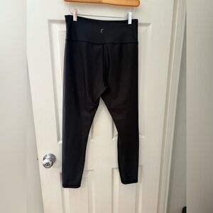 Zyia black leggings size 8/10 24” inseam stretch